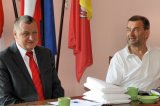 Miedza z bliźniakami
