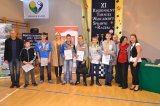 Medaliści mistrzostw świata na podium w Gębicach