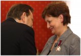Po przyjęciu uchwał, gratulowano odznaczeń