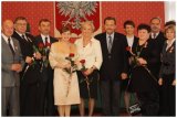 Po przyjęciu uchwał, gratulowano odznaczeń