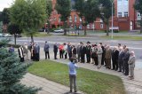 Policja świętowała, komendant miał łzy w oczach