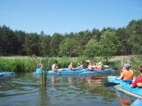 Sprzątali na kajakach