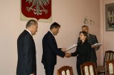 Starosta wręczył nominacje