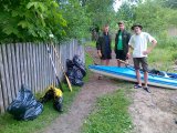 Wczoraj w wodzie dziś na śmietniku