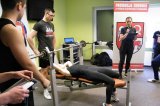 Powiatowe zawody w wyciskaniu sztangi